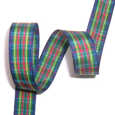 &lt;모쿠바&gt;15mm블루톤 혼합체크