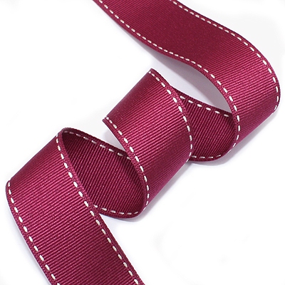 와인/흰색(골직스티치)