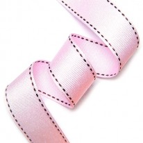 연핑크/밤색(골직스티치)