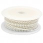 1.5, 2.5mm 백색 구슬줄(1마)