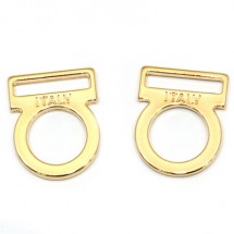 이태리 원형/골드 고리 금속장식(한개)