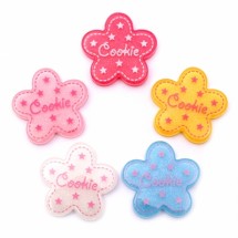 쿠키별 꽃모양 PL장식(한개)B1-6