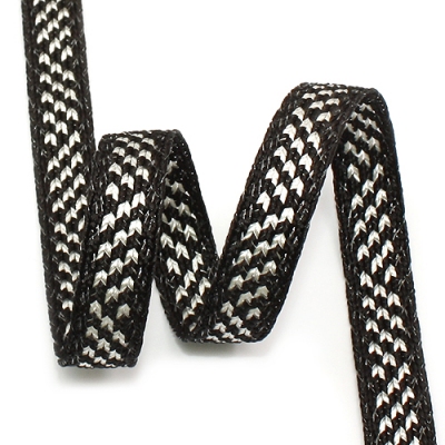 검정/흰색 V무늬(자카드)-062