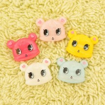 눈큰모모(플라스틱장식)E4-5