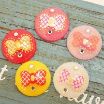 벌집리본(플라스틱장식)D1-3