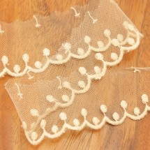 물방울라인 SPN142(자수망사레이스)