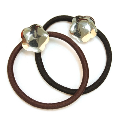 22mm실버꽃캡판 민자링 링고무줄(한개)