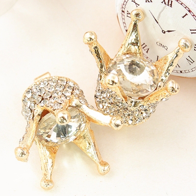 보석입체티아라 홀더/골드(금속장식)