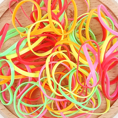 (大)형광고무 고무줄