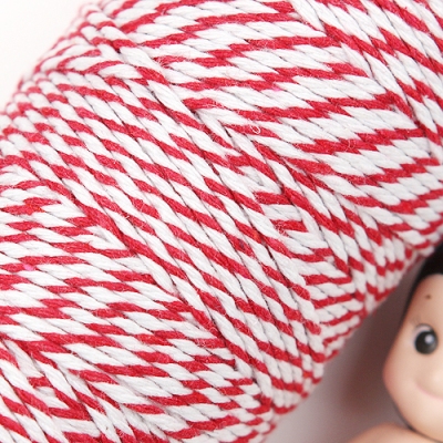 빨강/양색 트와인(꽈배기)