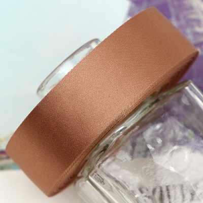 갈색/샤틴리본(원단리본)