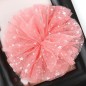 살핑크/(大)별반짝이 원형망사(원단장식)