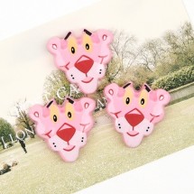 핑크타이거얼굴(플라스틱장식)C2-1