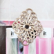 마름모 선샤인 데코/골드(금속장식)