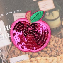 체리/(大)사과스팽글(와펜)