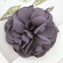 먹색/틴플라워(원단장식)