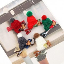 B353 뜨개모자 집게핀 (d.i.y 세트)