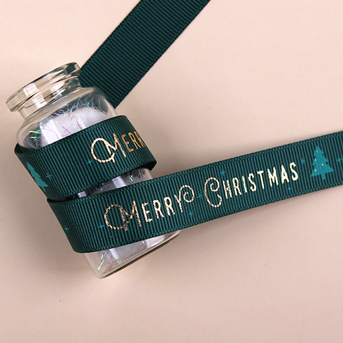 수박색/금박메리크리스마스트리(골직프린트)cm7