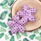 연보라색/스팽글 오겹꽃(초음파장식)