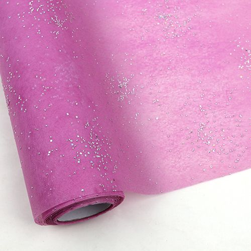 꽃체리색/큐빅(롤부직포)