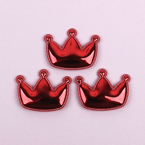 빨강색/동글왕관(초음파장식)