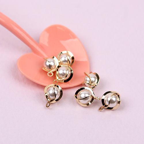 금속턴테두리 고리진주(금속장식)