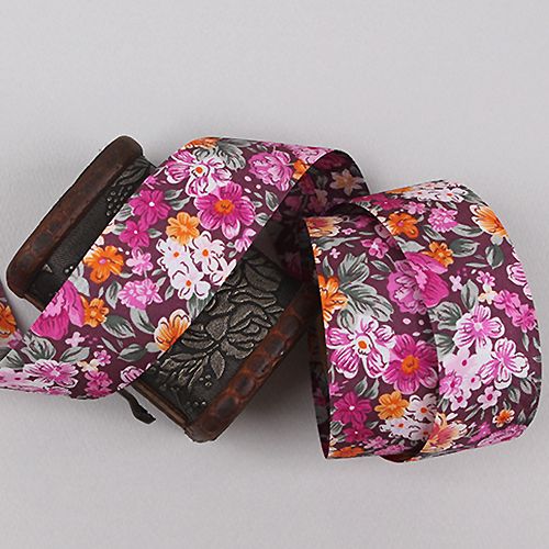 와인색/앤틱한복(원단리본)