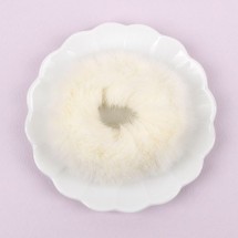 [할인]흰색/퍼슈슈머리끈