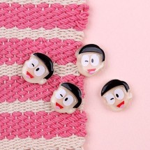 진구 얼굴(플라스틱장식)B5-7