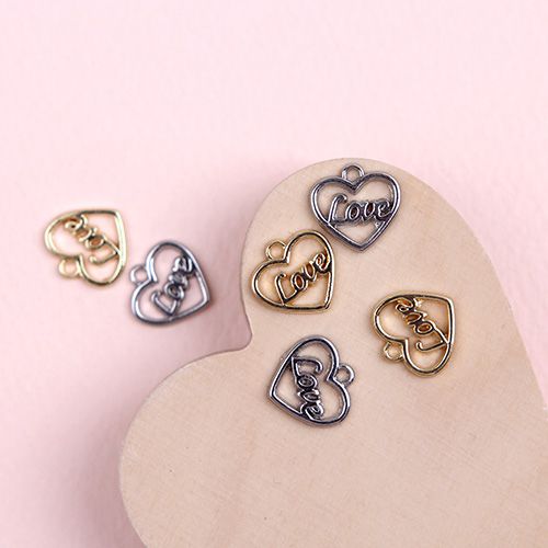 러브하트 펜던트2탄(금속장식)