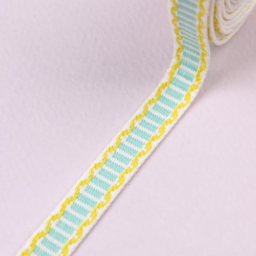 아쿠아민트/가로줄(자카드)